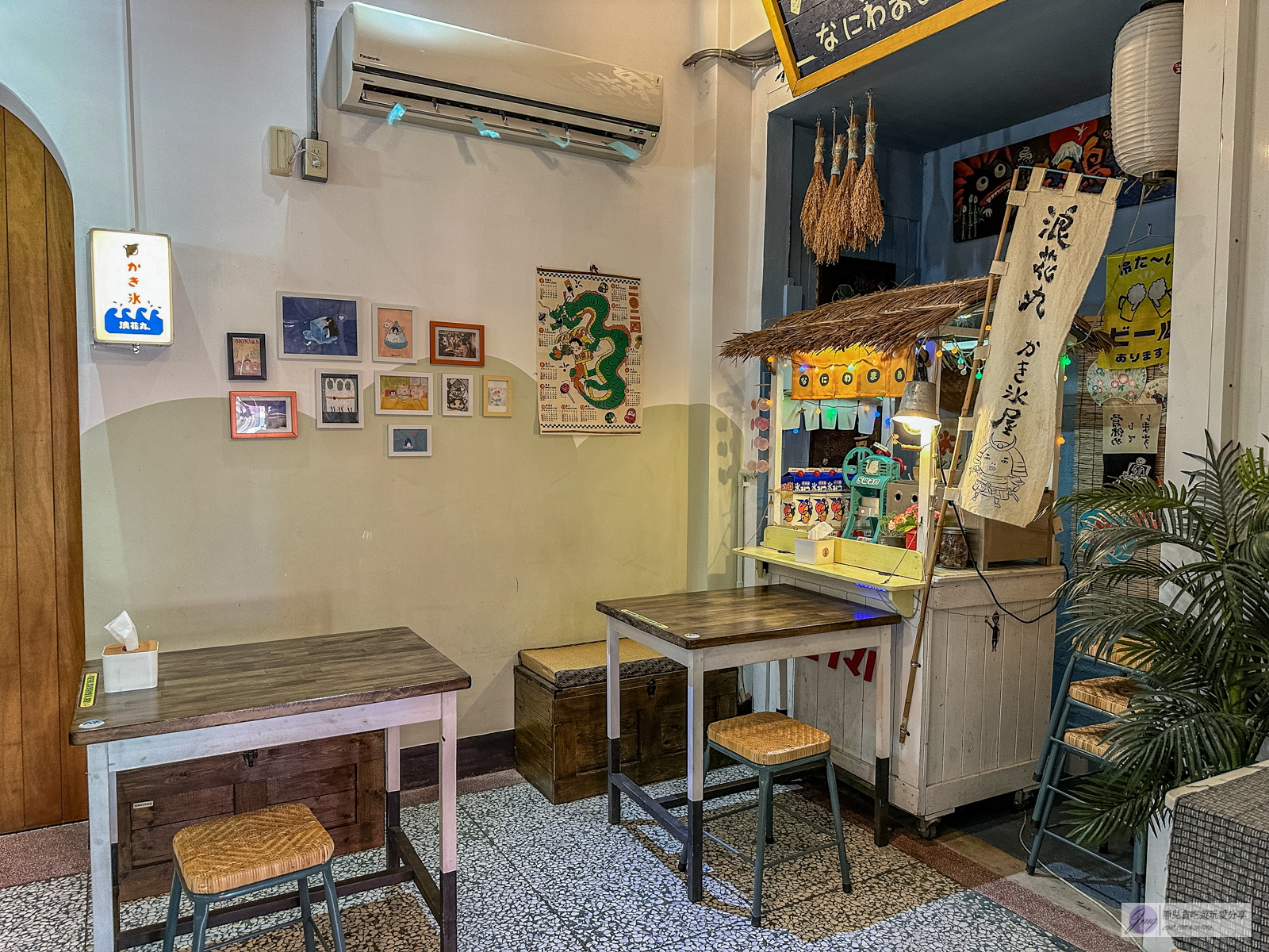 花蓮美食-浪花丸 かき氷&middot;島食-在地人氣冰店！每日季節限定10份， 超可愛療癒的小雞刨冰，日系文青風格刨冰店/鄰近東大門夜市 @靜兒貪吃遊玩愛分享