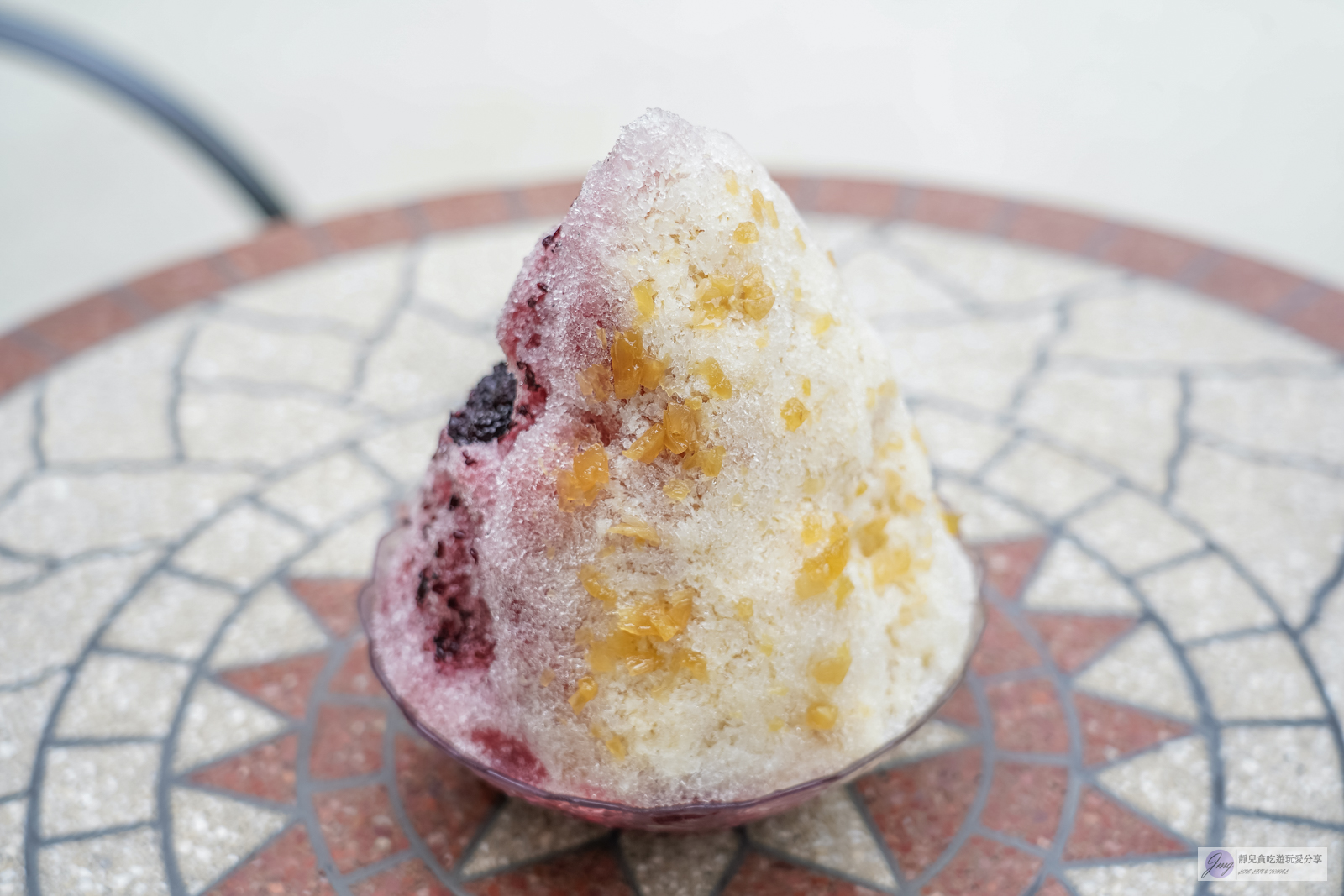 田庄桑椹冰-隱藏在公園內！在地老字號冰店，酸V酸V桑椹冰消暑必吃/鄰近青草湖 @靜兒貪吃遊玩愛分享