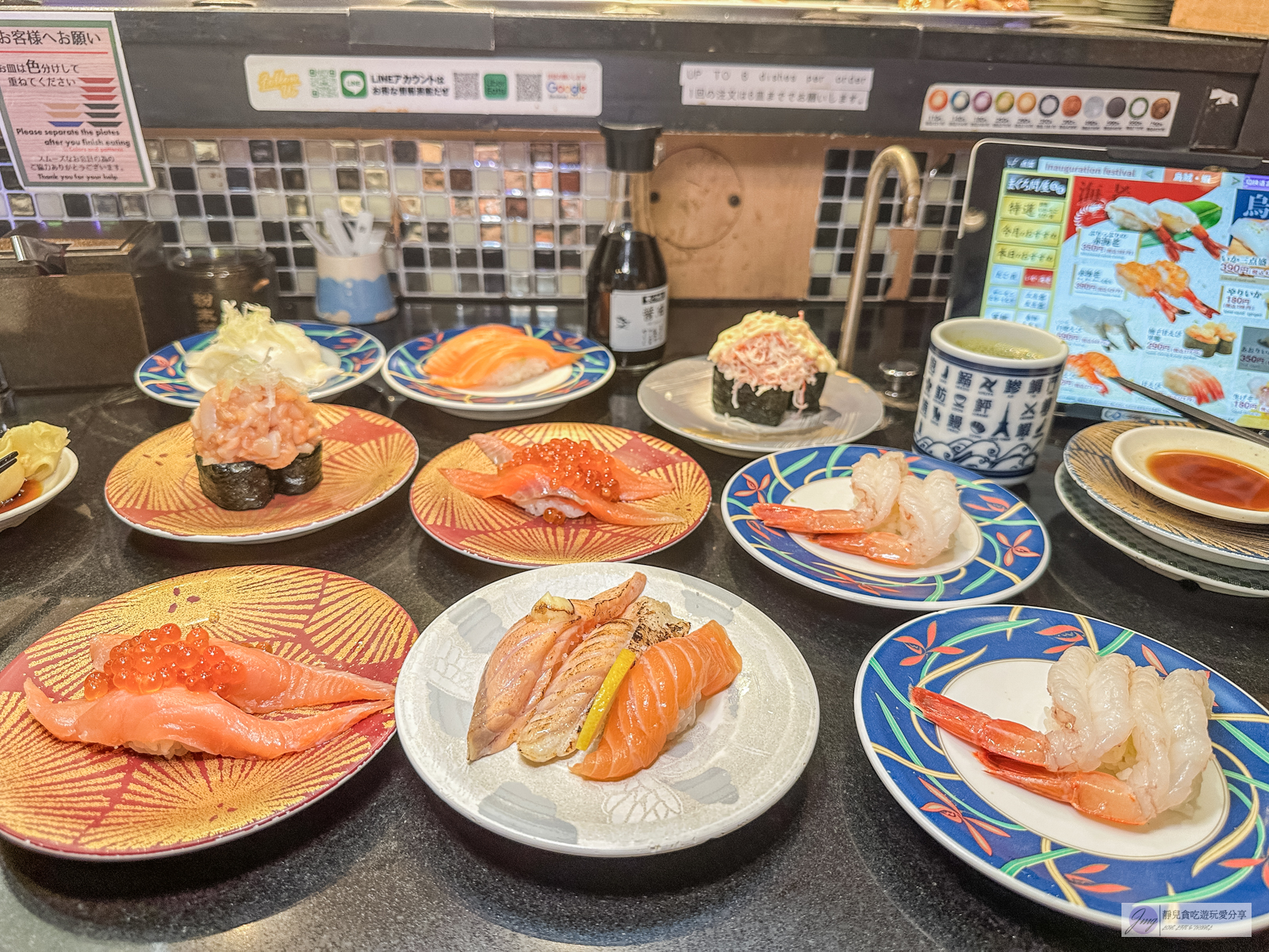 三浦三崎港上野店-在地人氣排隊壽司店！料爆多的平價迴轉壽司，高CP值必吃美食 @靜兒貪吃遊玩愛分享