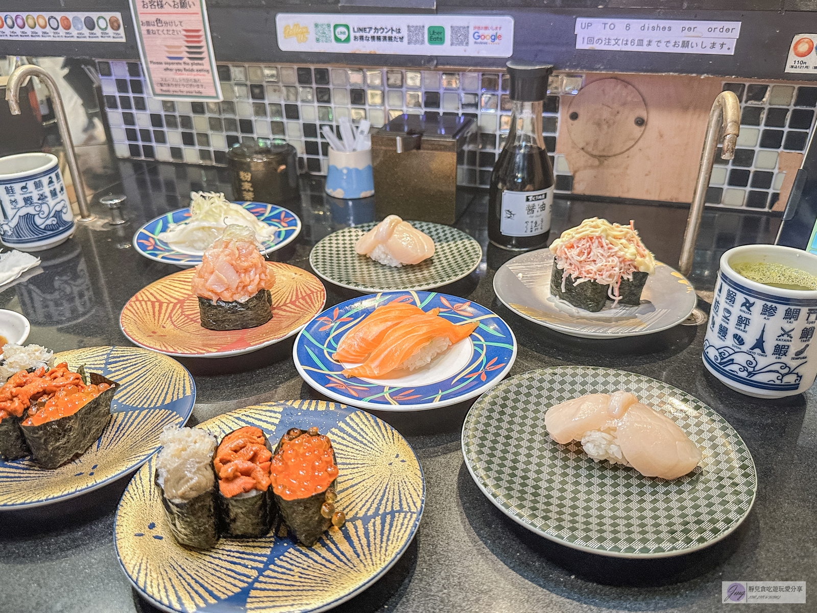 三浦三崎港上野店-在地人氣排隊壽司店！料爆多的平價迴轉壽司，高CP值必吃美食 @靜兒貪吃遊玩愛分享