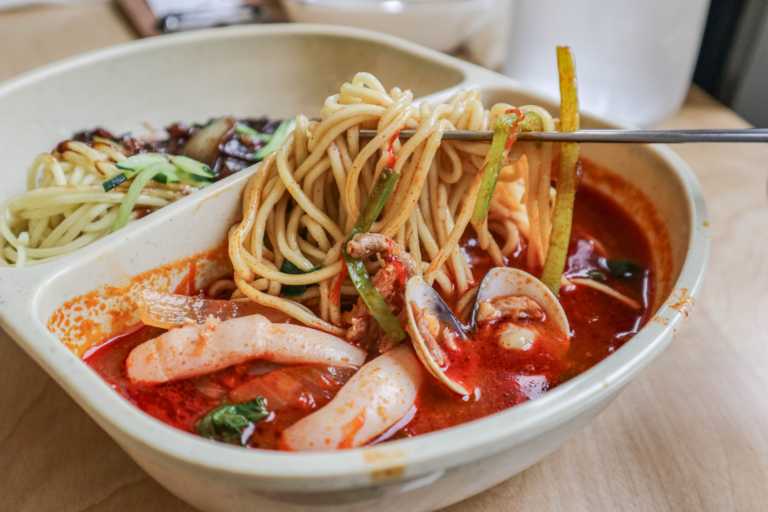 善食堂 선식당-道地的韓式家常料理！韓國老闆掌廚，韓式炸雞塊、半半麵都是人氣品項/鄰近風禾公園 @靜兒貪吃遊玩愛分享