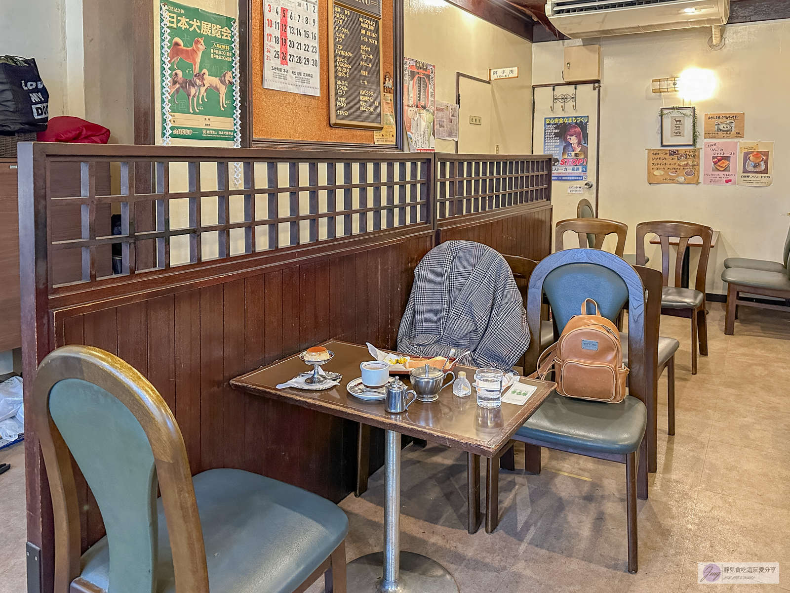 Coffee Mountain-年代感十足！日式復古喫茶店，酥香吐司搭配焦糖布丁都很不錯/鄰近錦系町車站 @靜兒貪吃遊玩愛分享