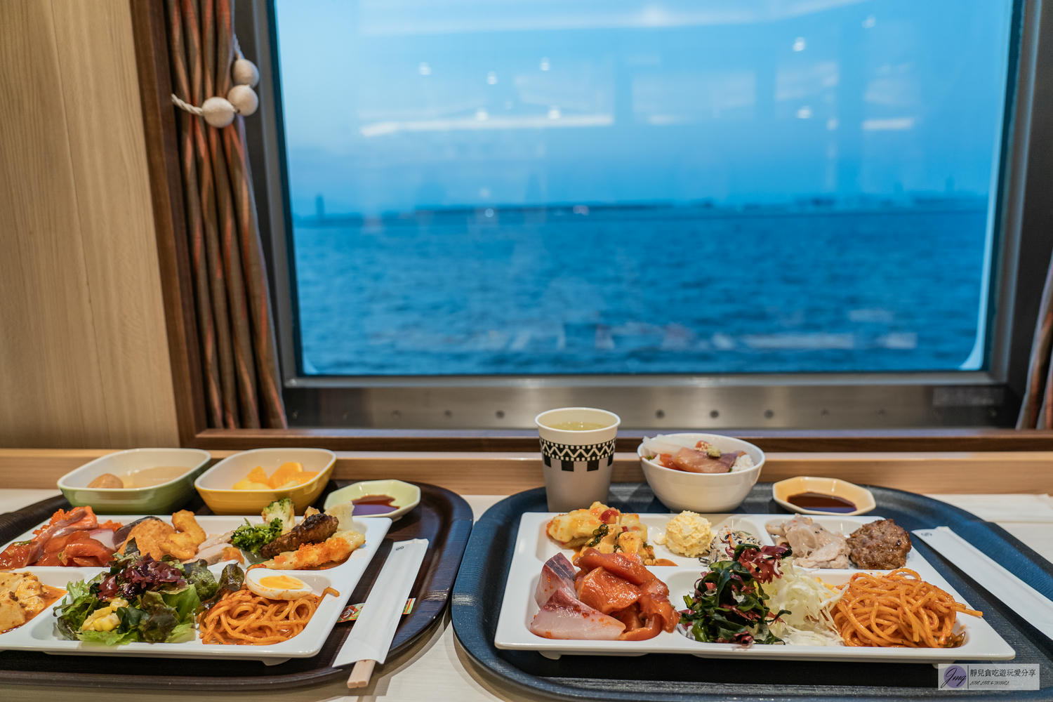 向日葵渡輪-大阪到九州旅遊交通新選擇！船上Buffet、泡湯超Chill，Sunflower瀨戶內海航行船泊體驗 @靜兒貪吃遊玩愛分享