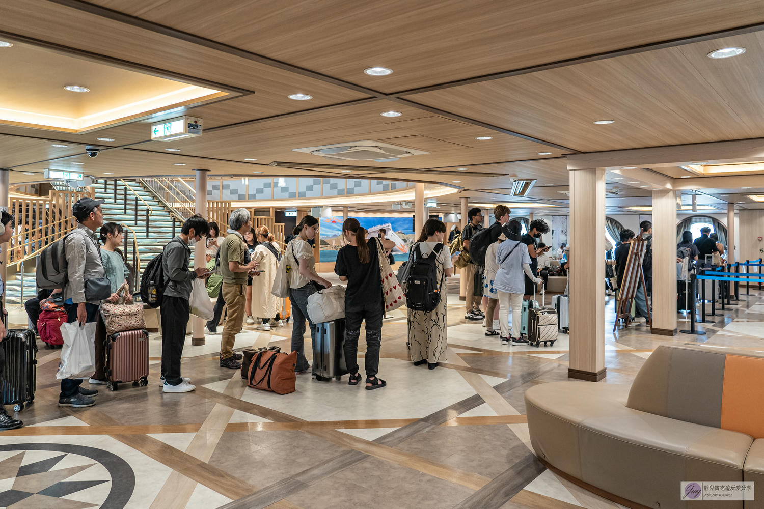 向日葵渡輪-大阪到九州旅遊交通新選擇！船上Buffet、泡湯超Chill，Sunflower瀨戶內海航行船泊體驗 @靜兒貪吃遊玩愛分享