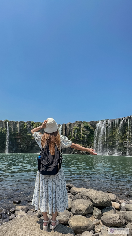 原尻瀑布-東方的尼加拉瀑布！藏身田園的震撼級美景，日本瀑布百選之一 @靜兒貪吃遊玩愛分享
