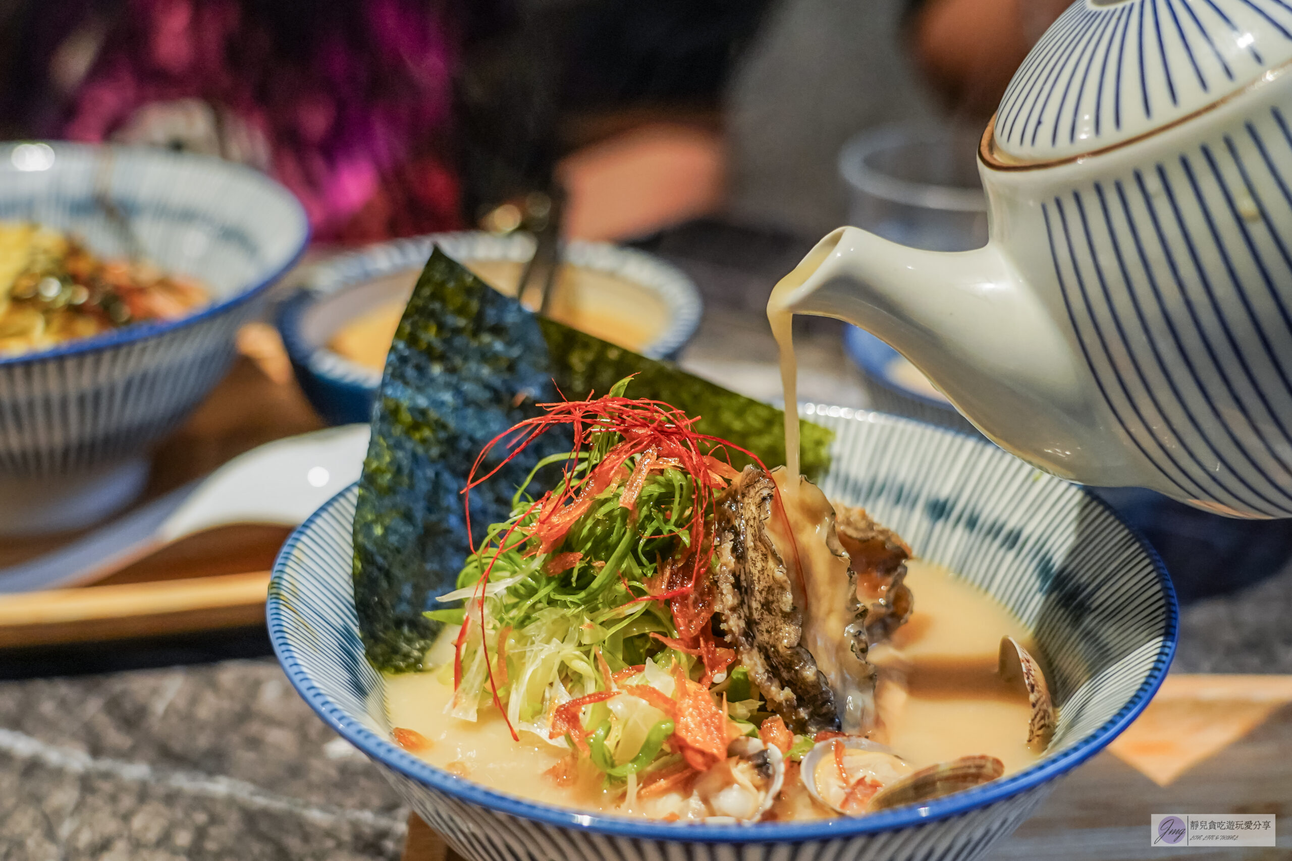 定置漁場三代目 羅東店-老宅改造拉麵店！免費加湯加麵，海味十足的魚骨熬煮湯頭，超推鮮辣爽口的剝皮辣椒麵/鄰近羅東林業文化園區 @靜兒貪吃遊玩愛分享