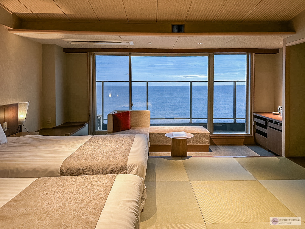 海一望絕景之宿稻取莊-海景第一排溫泉飯店！全館海景房、港口直送海鮮料理、露天海景溫泉 @靜兒貪吃遊玩愛分享