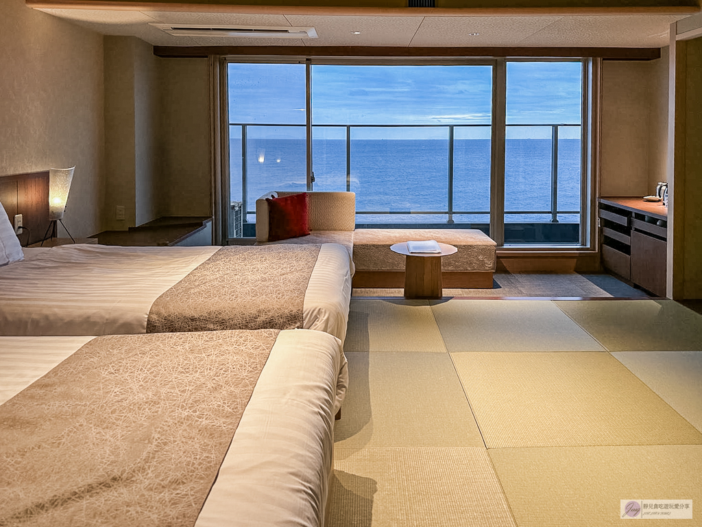 海一望絕景之宿稻取莊-海景第一排溫泉飯店！全館海景房、港口直送海鮮料理、露天海景溫泉 @靜兒貪吃遊玩愛分享