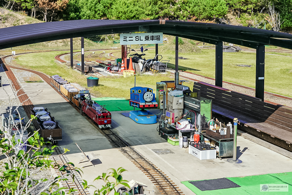 世羅夢公園-全日本第二長迷你蒸氣火車，自產葡萄酒與在地花卉料理 @靜兒貪吃遊玩愛分享