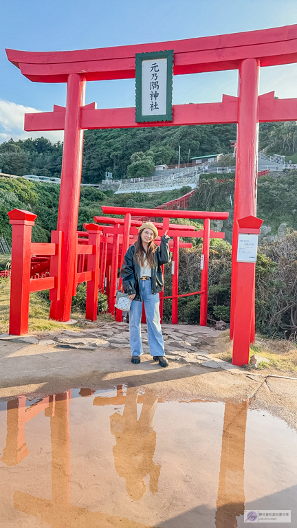 元乃隅神社-海景第一排的絕美紅色鳥居長廊！CNN評選日本最美景點第3名 @靜兒貪吃遊玩愛分享
