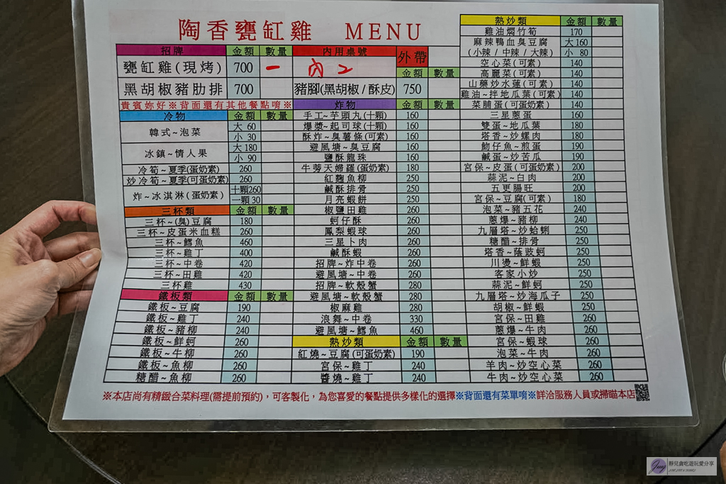 陶香甕缸雞-隱身民宅巷弄私房烤雞！沒預約吃不到，外皮酥脆肉爆汁，牛蒡天婦羅超涮嘴 @靜兒貪吃遊玩愛分享