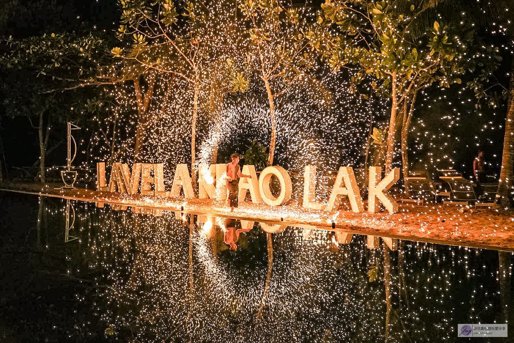泰國攀牙｜La Vela Khao Lak-絕美幾何泳池！沙灘火舞秀、五星渡假飯店開箱 @靜兒貪吃遊玩愛分享
