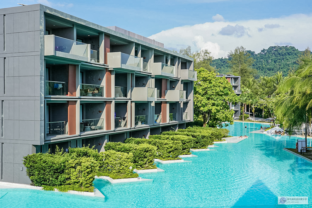 泰國攀牙｜La Vela Khao Lak-絕美幾何泳池！沙灘火舞秀、五星渡假飯店開箱 @靜兒貪吃遊玩愛分享